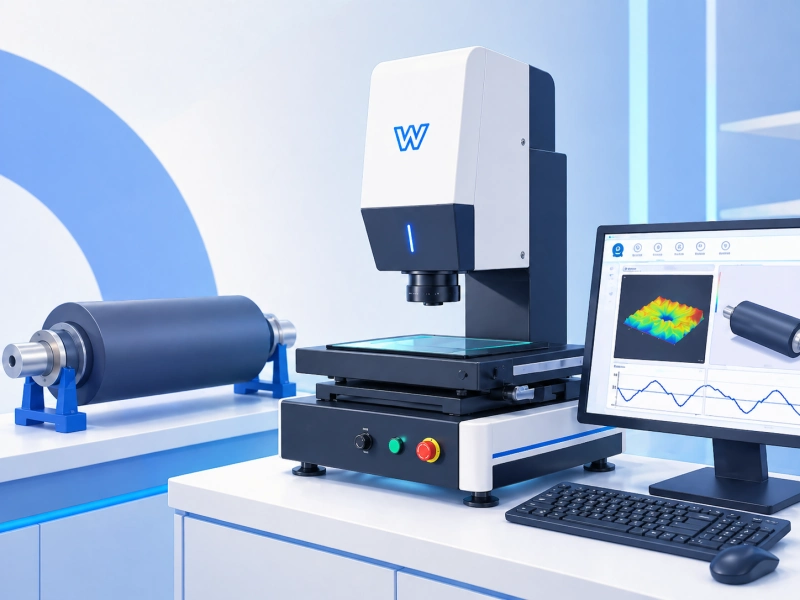 rubber roller surface inspection equipment