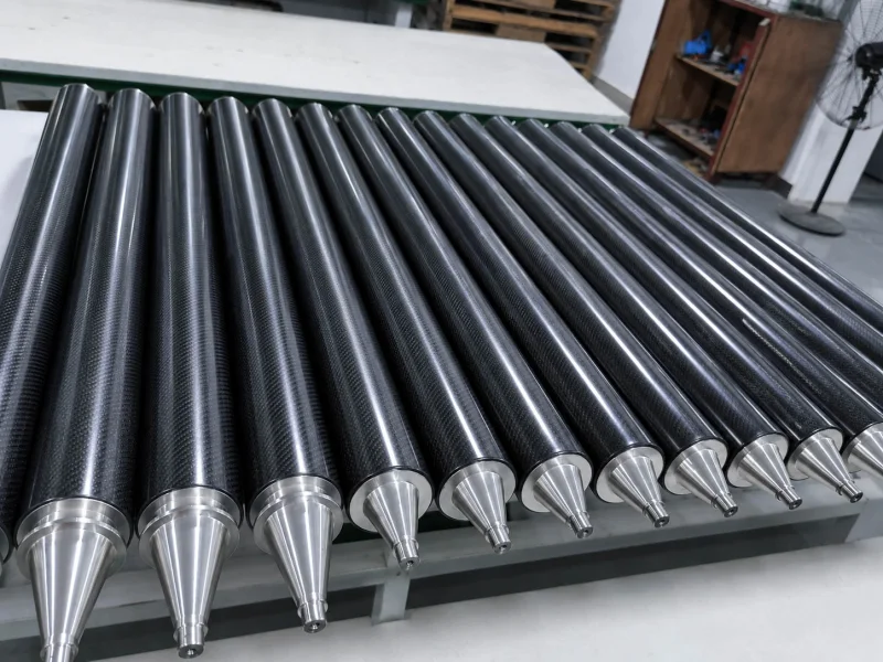 carbon fiber guide roller batch