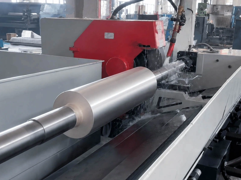corona treatment roller machining