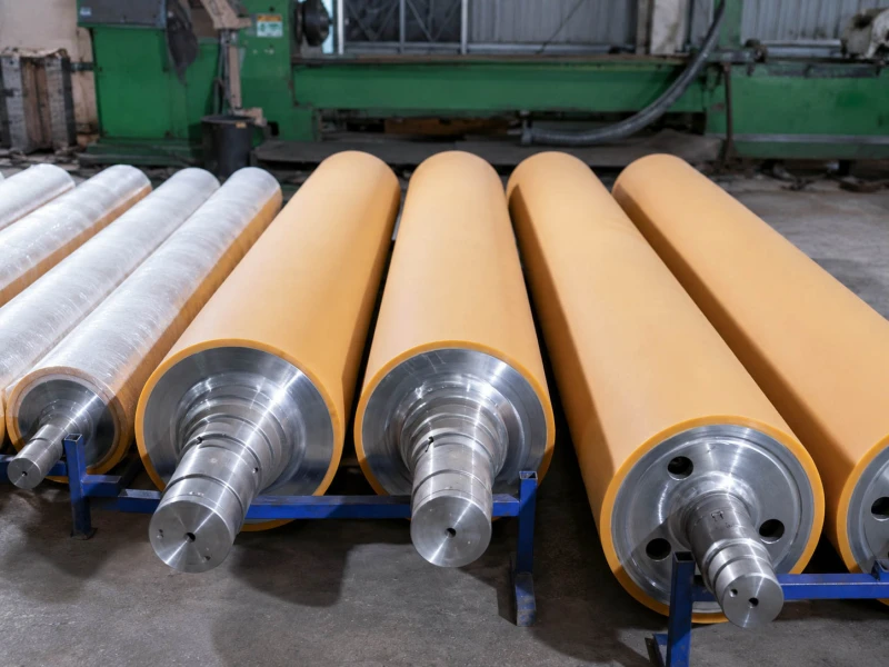 orange rubber roller batch