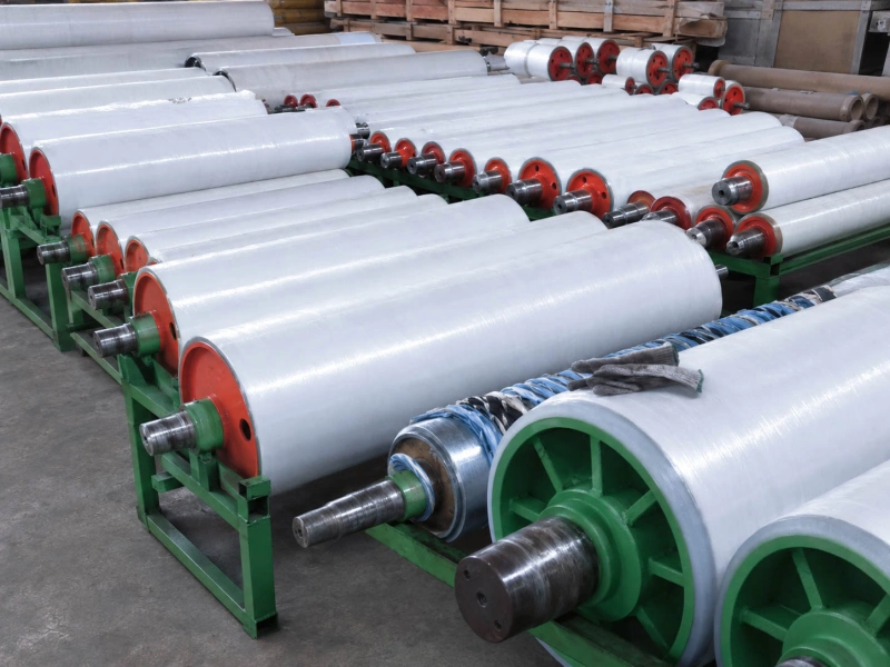 white tension roller batch