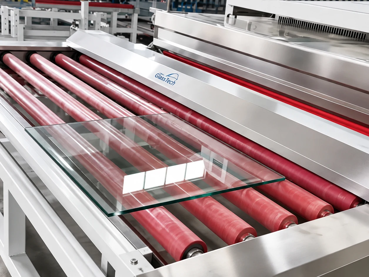 Industrial rollers in a transfer and coating process